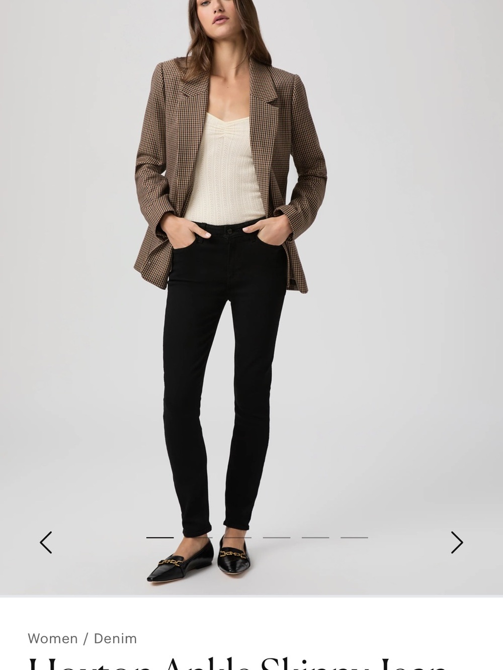 PAIGE Black Skinny Jeans
